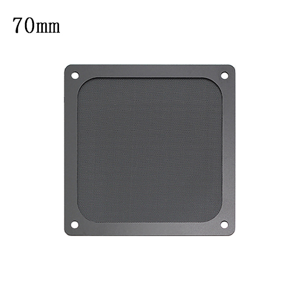 Magneettinen pölysuodatin Pölytiivis mesh cover Verkko Grillin suoja reiällä PC-tietokoneelle case jäähdytystuulettimen lisävarusteille