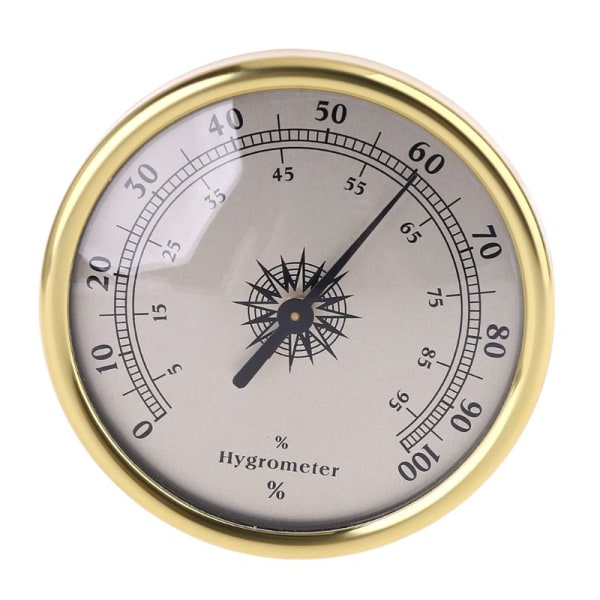 7,2 cm termometer og hygrometer Praktisk luftfugtighedsmåler til soveværelse