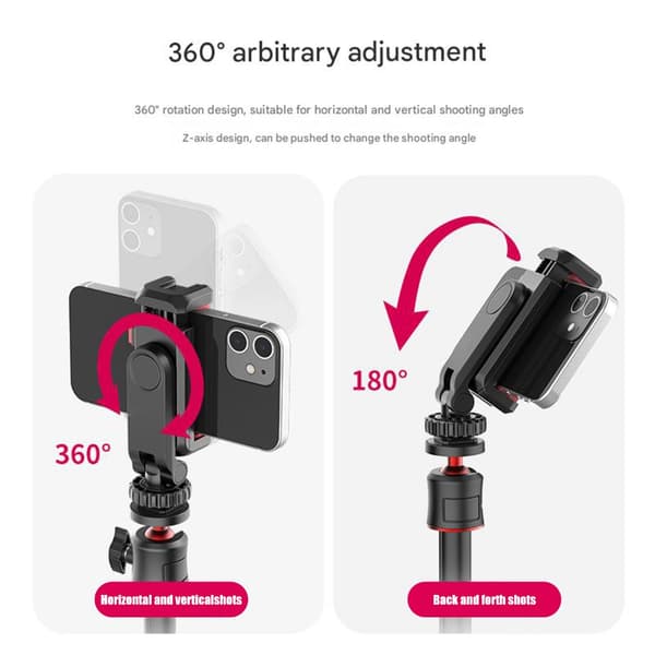 ABS Materiale Base Telefongreb til Videooptagelse og Livestreaming
