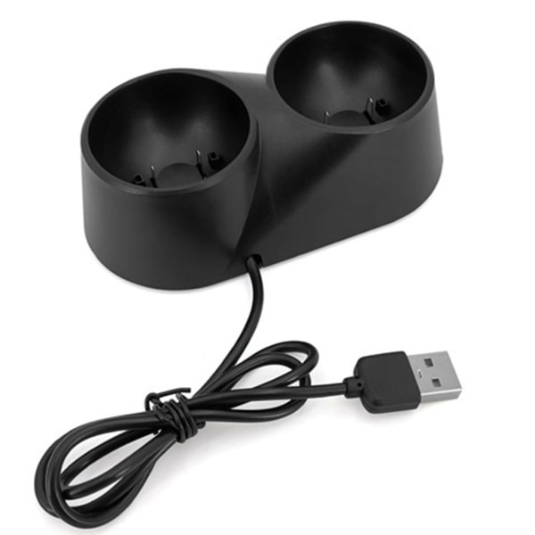 til VR Move PSVR Charging Dock Station 2 i 1 spilcontroller