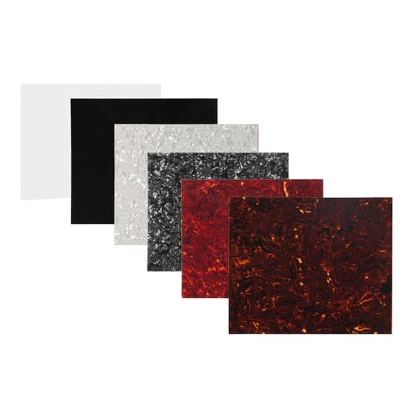 Guitar Pickguard Blank Material Scratch Plate Selvklæbende Pickguard Sticker Black