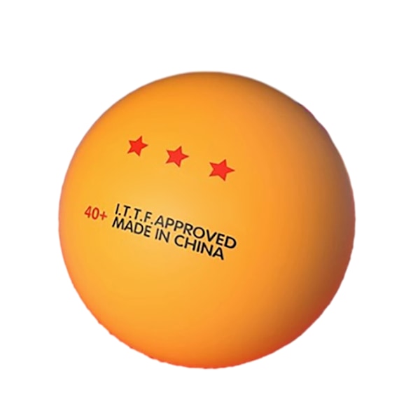 10 stk Pingpong Ball 3 Star Bordtennis Ball for Trening, Konkurranse Yellow