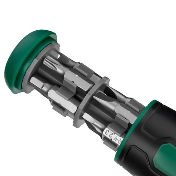 Universal Skralle Skrutrekker Kit 10 Bit Vinkler Solid Karbonstål Konstruksjon
