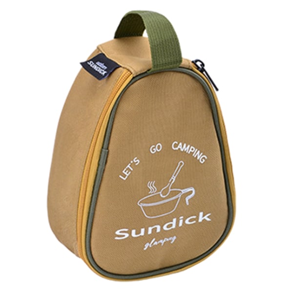 Servise Oppbevaringspose Organisering Ryggsekkinnsats Camp Bowl Bag Stor kapasitet Bestikkveske Oxford-Cloth Bowl Oppbevaringsveske