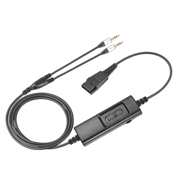 Headset QD (Quick Disconnect)-kabel 3,5 mm Plugg till QD-kabel för kundtjänst null - D