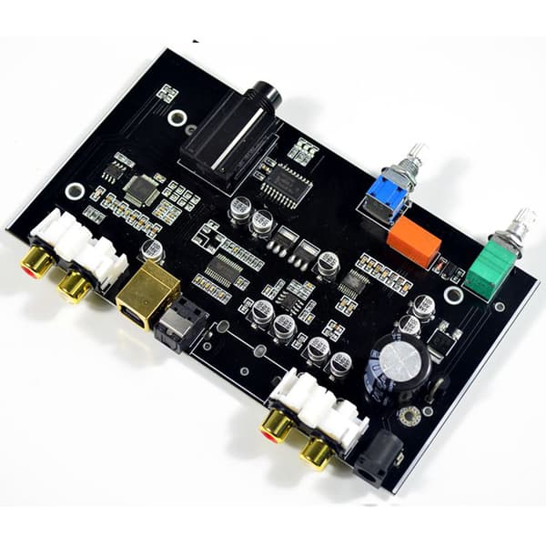 Fiber Optisk Audio Dekodingskort USB Optisk Fiber Musikkdekoder Modul