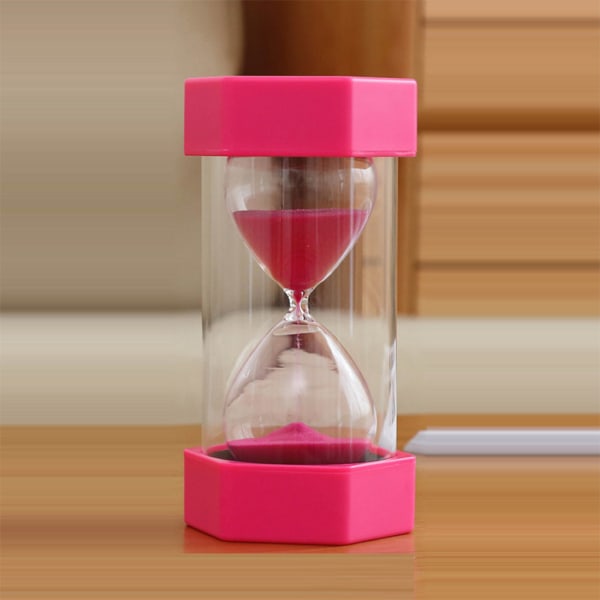 Timglas Timer Sand Klocka Glas Timer Gadget Boutique Samlarleksak Stort sandglas för hushållsarbete 10/15/30/60 minuter null - 4