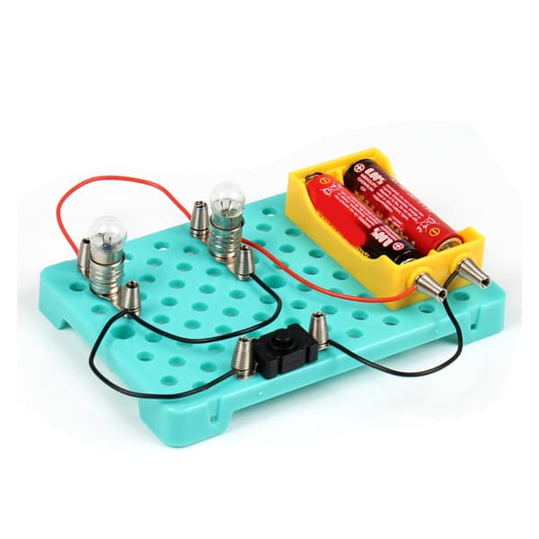 Serie- og parallellkrets eksperiment elektronikk eksperiment kretsenhet