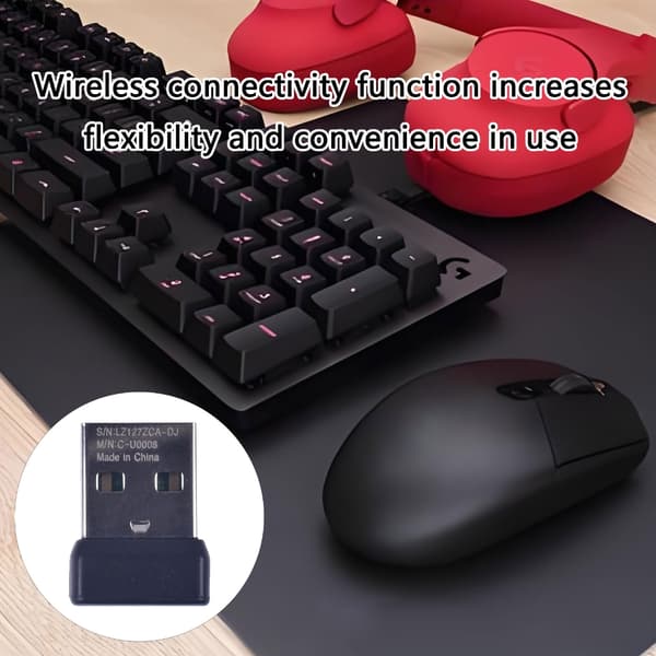 USB-musemottaker for G304 G305-museadapter – uavbrutt opplevelse