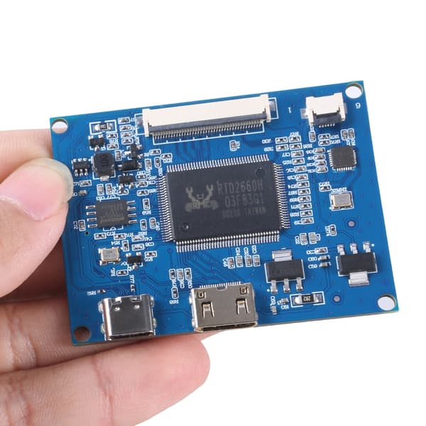LCD Display Modul Plade 40Pin LVDS 1024X600 Opløsning Support EJ070NA-01J