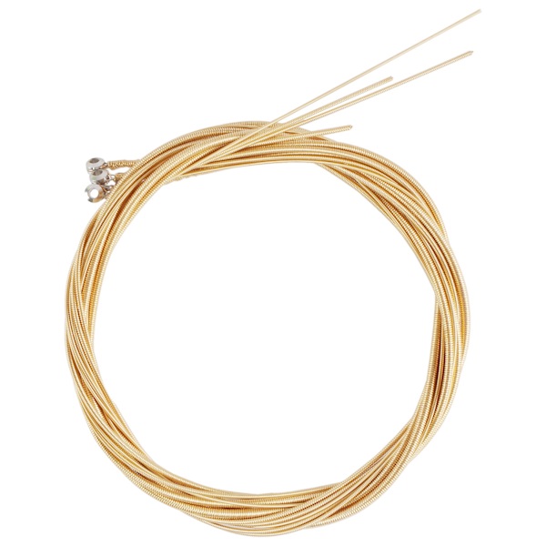 Opgraderede guitarstrenge viklet elektriske guitarstrenge lys varm tone 2 typer 4 Strings