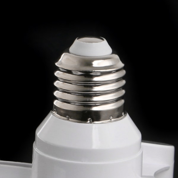 5 i 1 E27 till E27 Base Sockel Splitter LED-ljuslampa Glödlampa Adapter Hållare