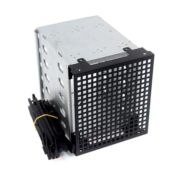 HDD-bur Harddiskstøtteramme SATA 5x3.5\" Harddiskbrett Caddy for datamaskin