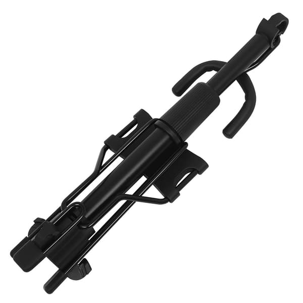 Bærbart tenorsaxofonstativ foldbart metal sort tripod instrumentstativ