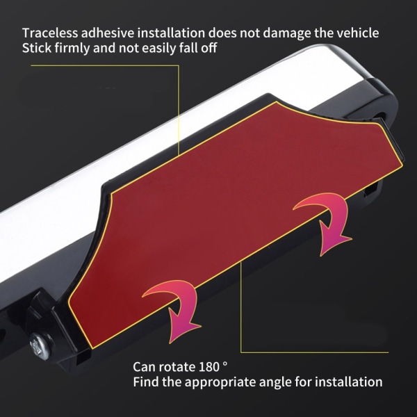 Innovativa vinddrivna LED-lampor för bilfrontgrill Hållbara LED-vinddrivna dagsljus förbättrar sikten och säkerheten Blue