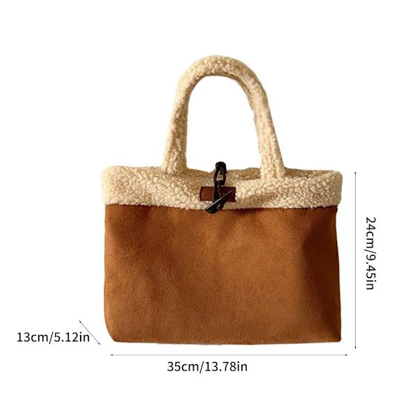 Stilfuld og praktisk Bucket Bag til Kvinder og Piger Håndtaske Bær eller Hold Silver gray