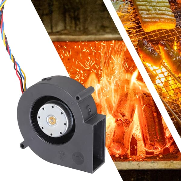 Högt luftflöde 300CFM 97mm fläkt 12V 4-tråds PWM-kontroll dubbla kullager