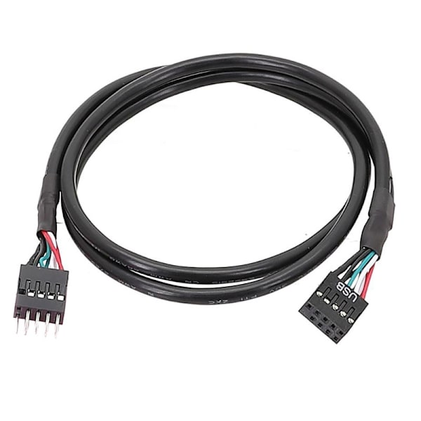 Joustava ja kätevä sisäinen USB -emolevyjen otsikkokaapeli 20/30/50/60cm