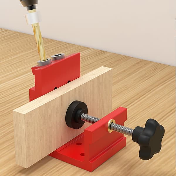 3 i 1 borrfixtur för pluggning, justerbar borrguide, stans
