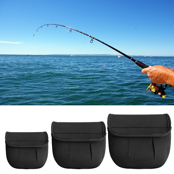 Kantava kalastuskelan laukku Kalastuskelan suojakotelo Baitcasting-lauttaan Large