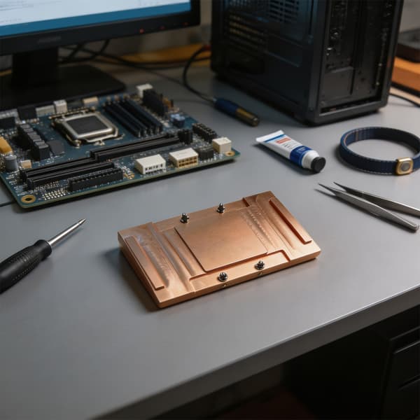 Flat Base GPU kjøleribbe for SXM2 V100 erstatningstjeneste
