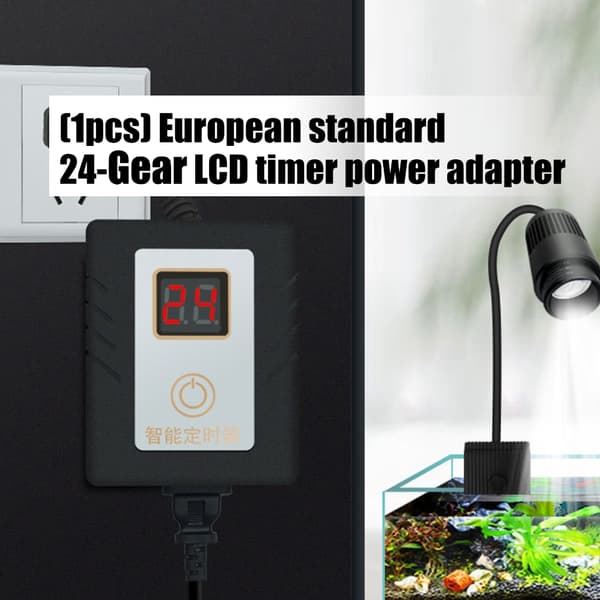110V-220V Profesjonell Automatisk Syklus Strømadapter Digital Timer Display