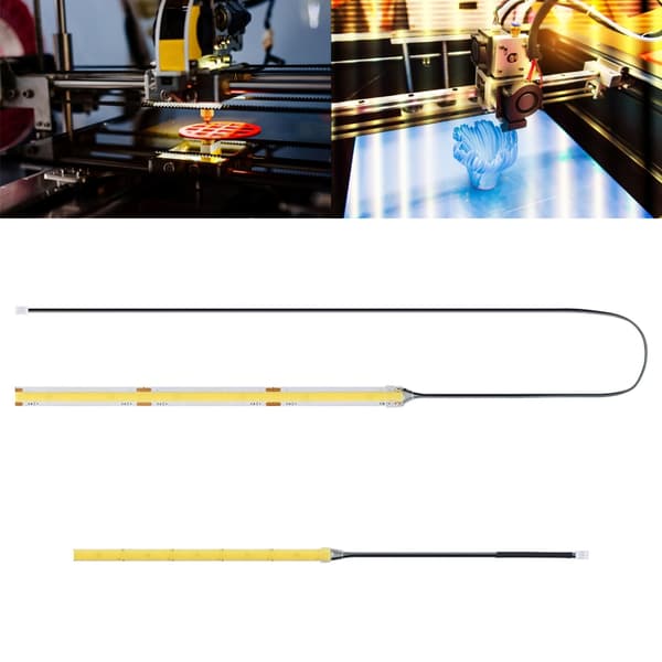 LED-strips erstatning for P2S 3D-skriver venstre front enkel installasjon