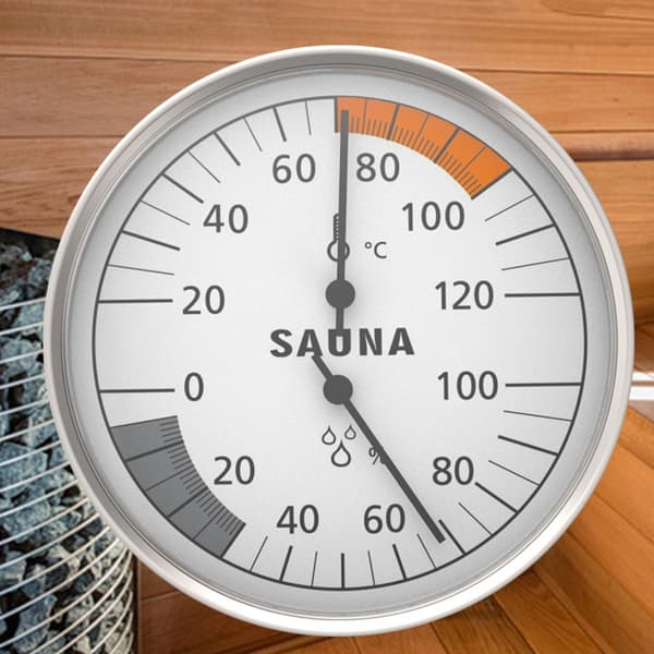 Bastutillbehör Inomhus Hygrometer Termometrar Exakt Luftfuktighet Temperatur