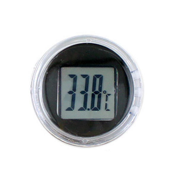 LCD Display Motorsykkel Digital Klokke Termometer for Time Monitor Bærbar Elektronisk Måler Instrument Tilbehør Vannpr