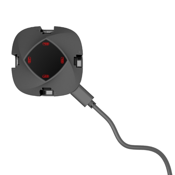 4-i-1 Charging Dock Station Controller Handtag Laddarhållare Stativ med LED-indikatorer för Switch Joy Con