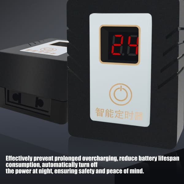110V-220V Professionel Automatisk Cyklus Strømadapter Digital Timer Display