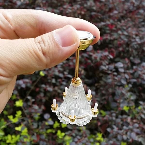 Prinsesse Piger Festgave til Dukkelegetøj Mini LED Lampe til Leg