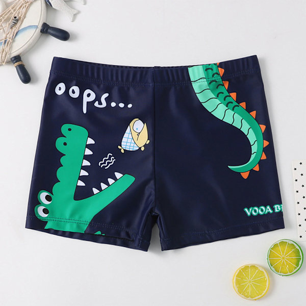 3-14 år Strandshorts Drenge Børns Badetøj Trunks Style Badetøj Trykt Crocodile XL