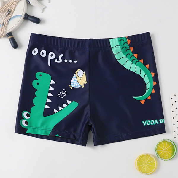 3-14 år Strandshorts Gutter Badetøy Trunks Stil Badedrakt Trykt Crocodile XL