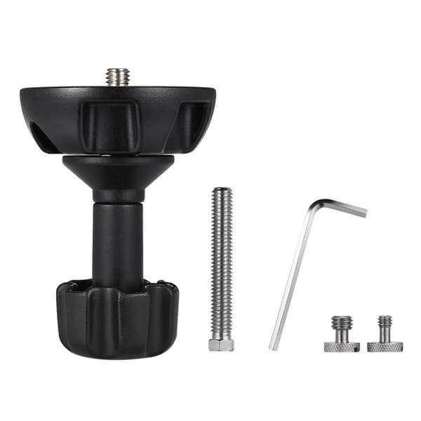 75 mm skål til flat hydraulisk kulehodeadapter for stativmontering, kraftig