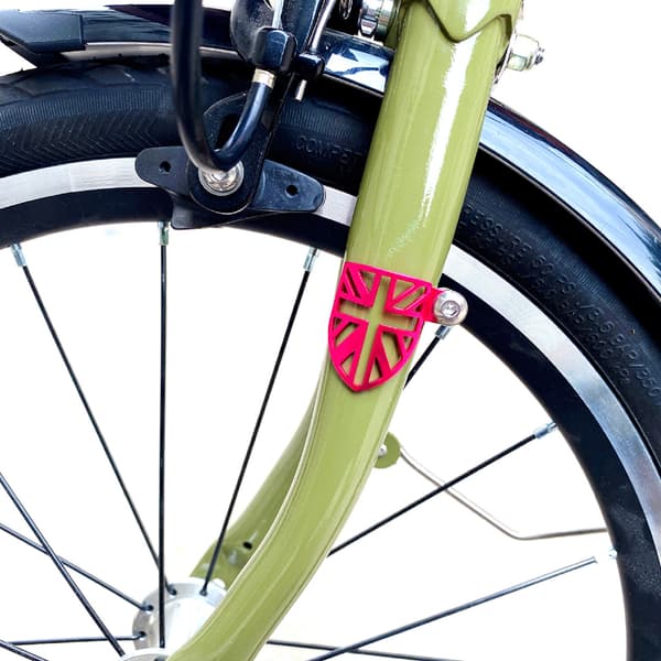 Brompton Bromslangsskydd Framgaffel Bromsslangar Höljesskydd Red