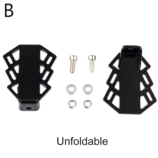Sykkelpedal Sammenleggbare fotstøtter Sykkeltilbehør Pedal Riding Road Sykkelpedal