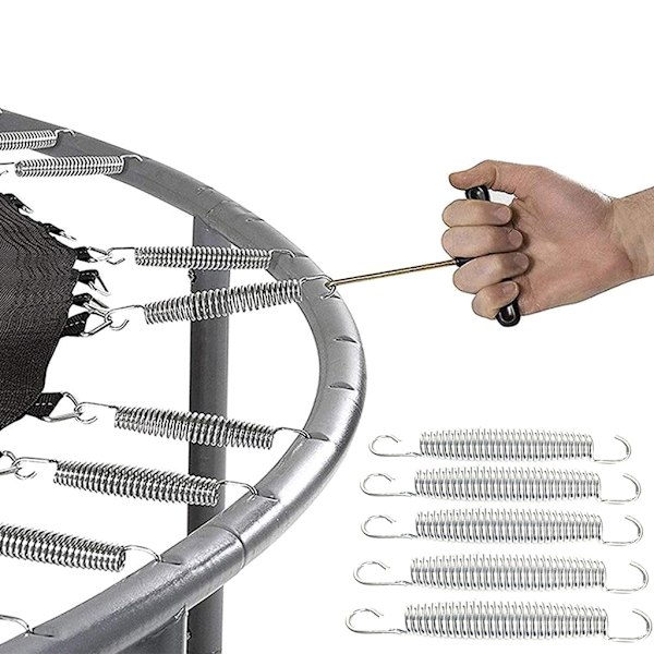 Udskiftning af rustfrit stålfjeder til cirkulær trampolinmodelbygning 17.8cm
