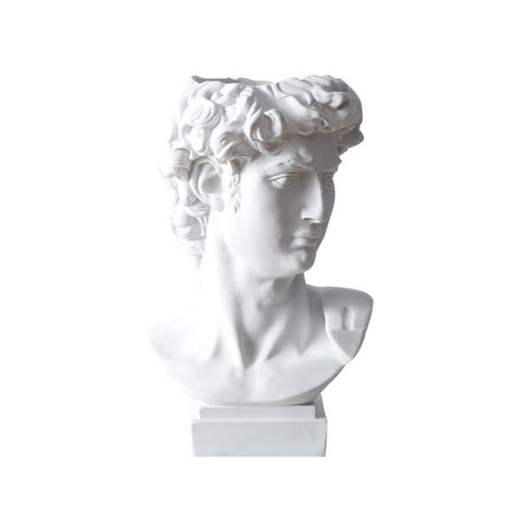 Unik Klassisk Skulptur Dekor Sminkborsthållare Penselhållare Utsökt Staty Vas Nyhet Resin Pennhållare L