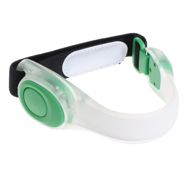 LED Armband LED Strip Säkerhet Armband Justerbar rem Glow in The Dark Löputrustning för jogging Promenad Cykling