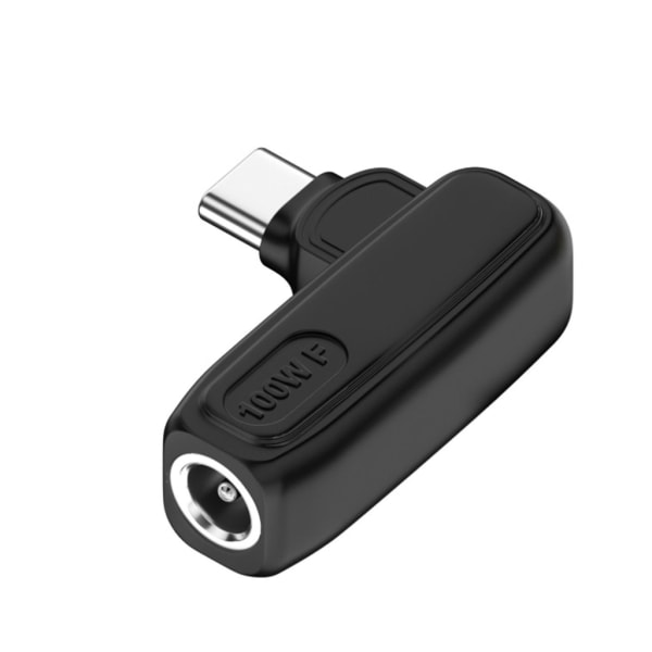 Fleksibel USB C til 5,5x2,1 mm bærbar hurtigladeplugg 3,0x1,1 mm/3,5x1,35 mm