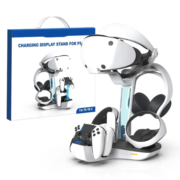 Opladningsstation til PS VR2/ Controller Display Headset Opbevaringsstativer