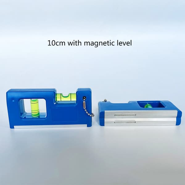 Mini vaterpas boble 2 boble vaterpas med magnetfod vandret