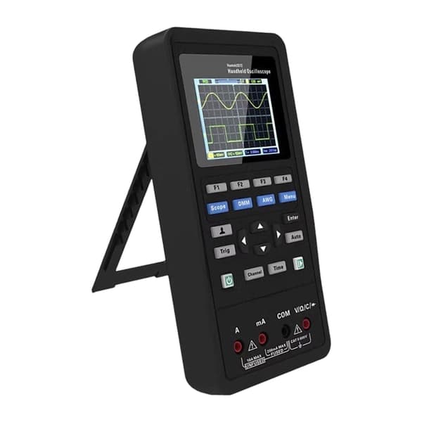 Mini-oscilloskop med signalgenerator og multimeter for laboratorium og utdanning