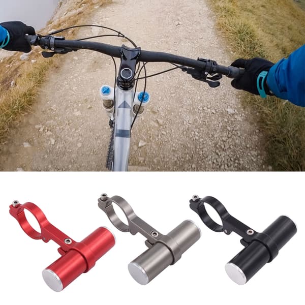 Bicycles Handlebar Extender Cycling Extension Mount Holder Helppo asentaa Red