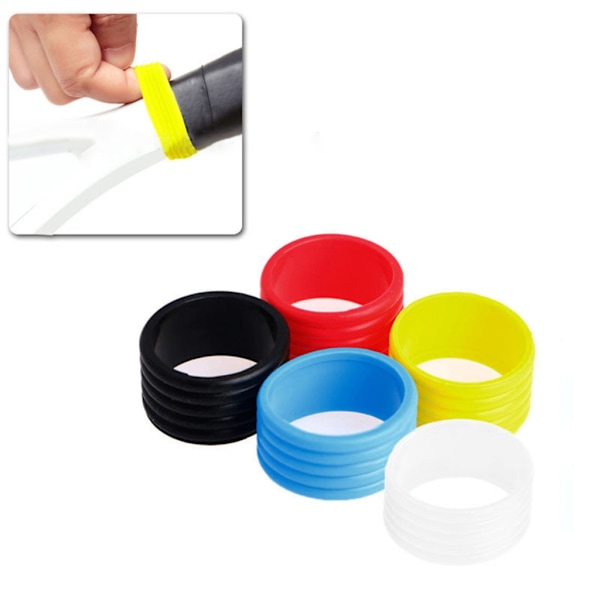 Tennis Racket Grip Rings Racket Fixed Rings Grip Tape for Tennis Racket Handle Red