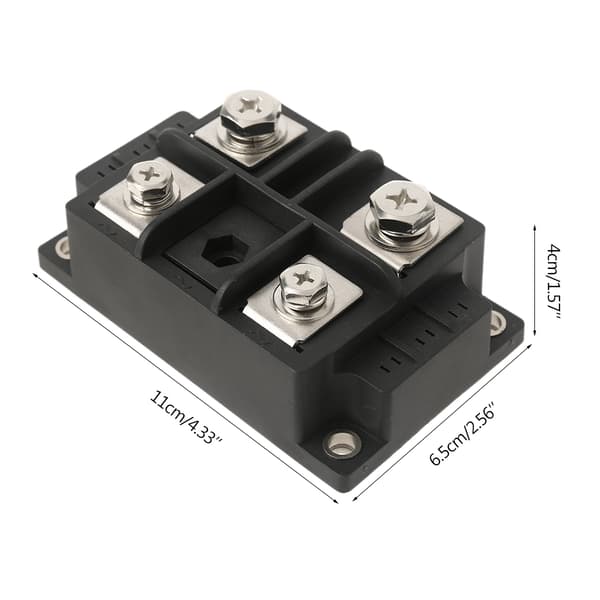 Enfaset diodebro-likerettermodul Høyeffektsmodul MDQ 400A 1600V