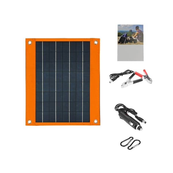Effektiv 16W solcellepanellader 18V Rask strømforsyning Bærbar design