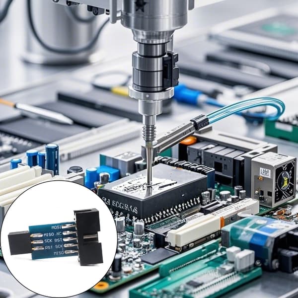 10-pin til 6-pin konverteringskort for AVR ISP-programmerer