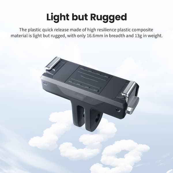 Action Kamera Magnetisk Adapter Mount til Action 4/3 Quick Release Adapter